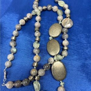 Sterling AIL ALUMA gemstone necklace